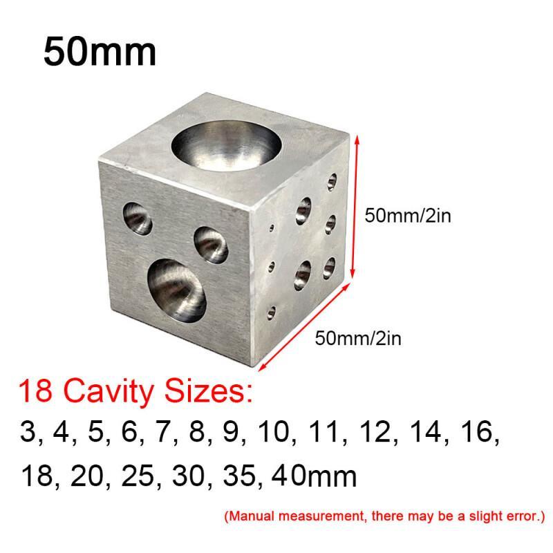 Bloco de dapping quadrado com  - Jewelry Making Drill avaliação e preço